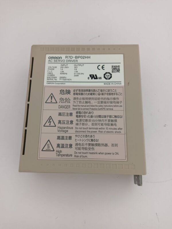 Omron Servo Treiber R7D-BP02HH – Bild 2