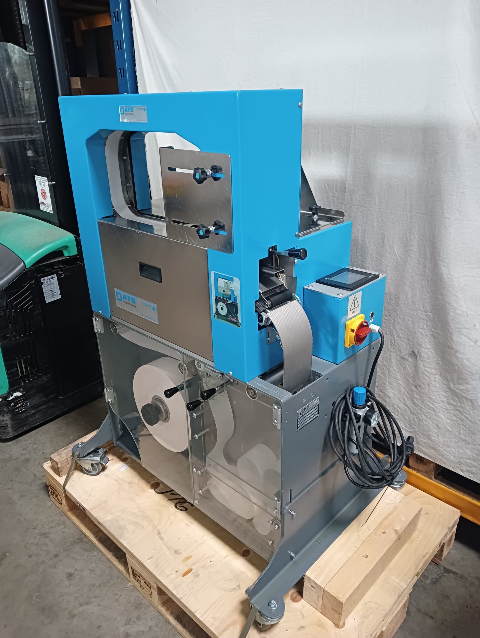 Ultraschall-Banderoliermaschine ATS US 2100 AB – Bild 2