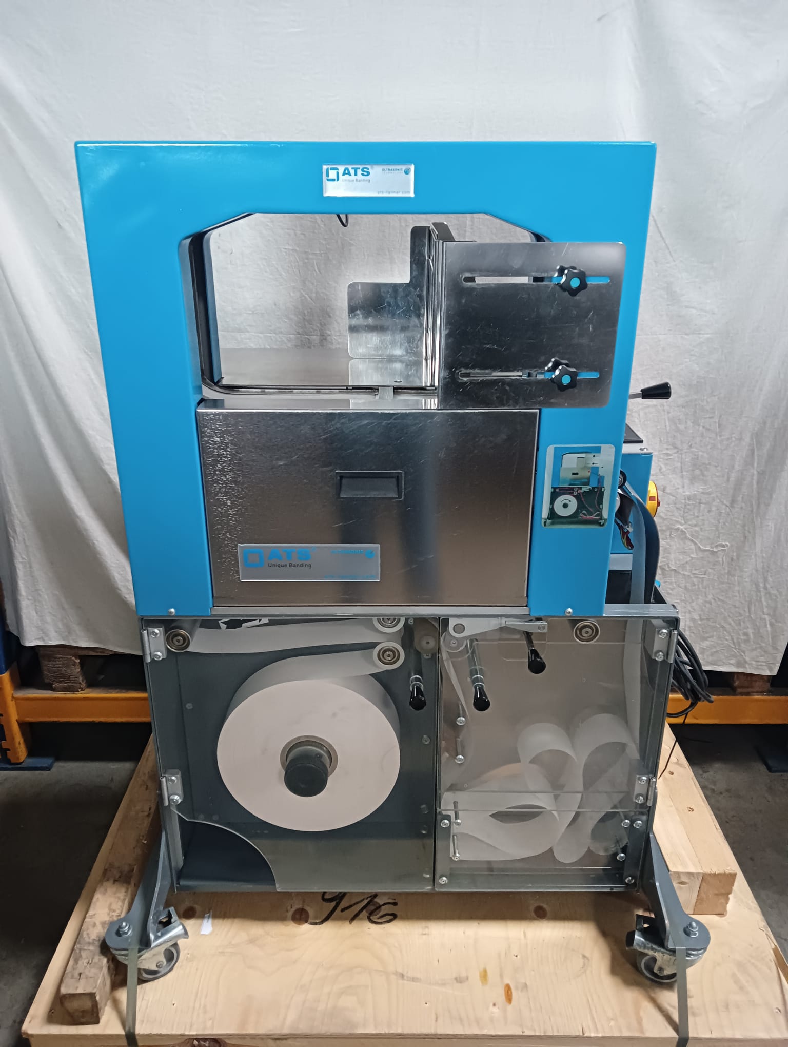 Ultraschall-Banderoliermaschine ATS US 2100 AB