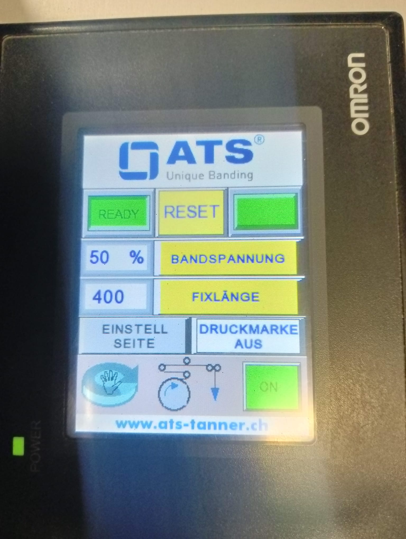 Ultraschall-Banderoliermaschine ATS US 2100 AB – Bild 5